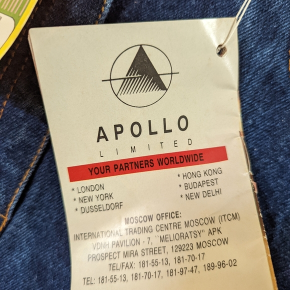 Very Rare 70's Deadstock F.U's Jean Skirt Never Worn With Tags. High waisted. - Picture 3 of 10
